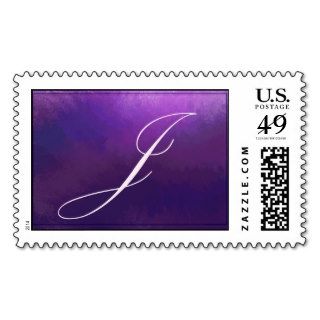 Monogram Stamp   Letter J   Initial Jj