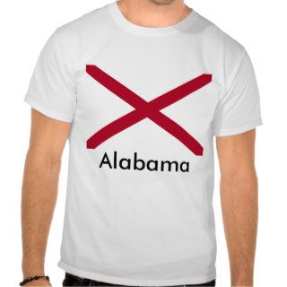 Alabama State Flag T Shirt