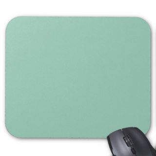 Light Seafoam Green Fashion Color Trend Sea Foam Mouse Pad