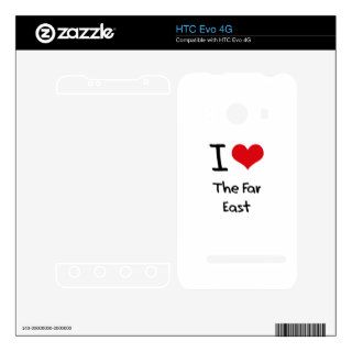 I Love The Far East Decal For HTC Evo 4G