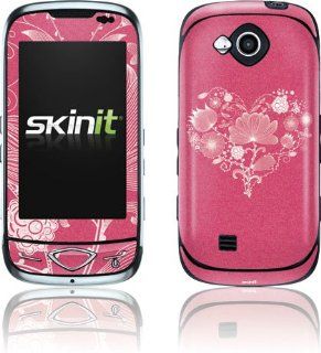 Valentines   Flowery Pink Heart   Samsung Reality U820   Skinit Skin Cell Phones & Accessories