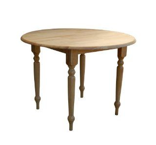 TMS 40 Inch Drop Leaf Table, Natural   Dining Tables