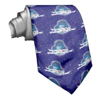 happy new year CLEAR Necktie