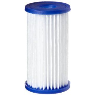Pentek R30 478 Pleated Polyester Filter Cartridge, 4 7/8" x 2 5/8", 30 Microns Replacement Water Filters