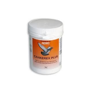 MedPet Cankerex Plus 50 gr. Treatment of resistant Trichomoniasis (Crop Canker). For Pigeons, Birds & Poultry  Pet Supplements And Vitamins 