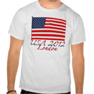 Usa 2012 london tee shirt