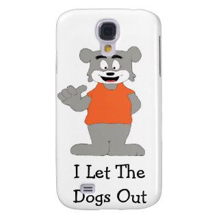 Cartoon Funny Dog Samsung Galaxy S4 Covers