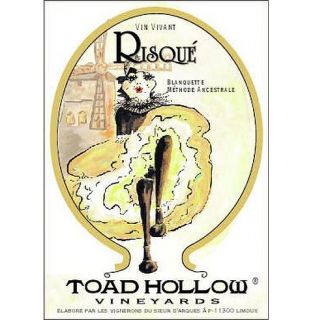 Toad Hollow Risque Methode Ancestrale Sparkling Wine NV 750ml Wine