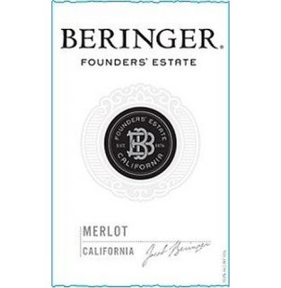 2009 Beringer Founders' Merlot 750ml Wine