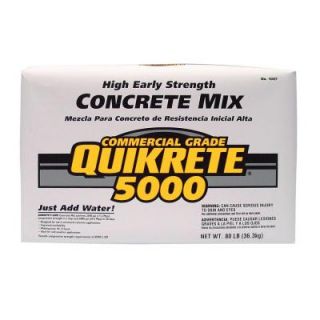 Quikrete 80 lb. High Early Strength Concrete Mix 100700