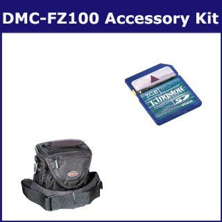 Panasonic Lumix DMC FZ100 Digital Camera Accessory Kit includes KSD2GB Memory Card, ST60C Case  Camera & Photo