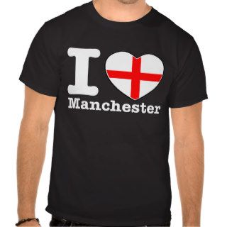 I love Manchester T Shirt
