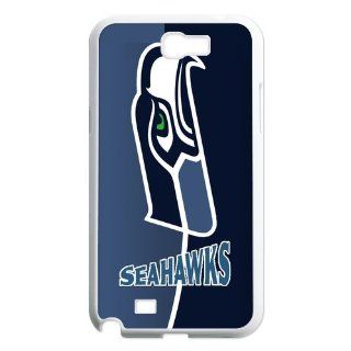 NFL Team Seattle Seahawks Customized Personalized Case for Samsung Galaxy Note 2 N7100 Cell Phones & Accessories