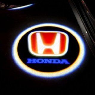 A Pair of Honda Led Easy Install Car Door Welcome Projector Logo Light for Odessey(2009 2013)  Installation Services 