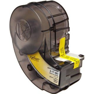 Brady X 17 483 IDXPERT 0.5" Height, 1" Width, B 483 Ultra Aggressive Polyester, Black On White Color Label (450 Per Cartridge)