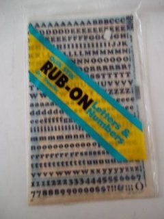 Quik Stik, 674, Rub On, Dry Transfer, Letters & Numbers, 3/8", Bookman, Copper Black, Made in USA
