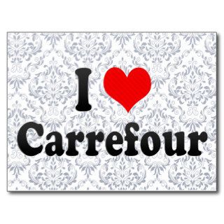 I Love Carrefour, Haiti Postcards