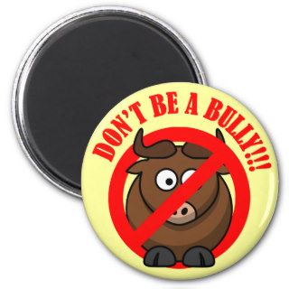 Stop Bullying Now Don't Bully Bullying Prevention Refrigerator Magnet