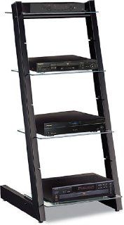 Bell'O AT 484 4 Shelf Audio Tower (Black) (Discontinued by Manufacturer) Electronics