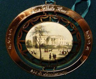 Christmas   1992   Ornament   The White House Historical Association  Decorative Hanging Ornaments  