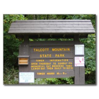Talcott Mountain State Park Postcard