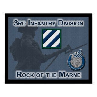 3rd Infantry Division Poster