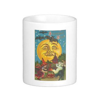Vintage Halloween Greeting Cards Classic Posters Coffee Mugs