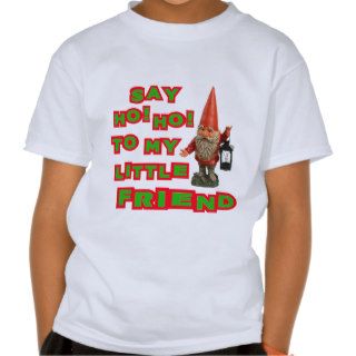 Say Ho Ho To My Little Friend Santa Christmas T shirts