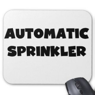 Automatic Sprinkler Mouse Mat