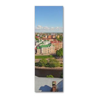 Vyborg Russia Leningrad Oblast Olaf Tower Business Card Template