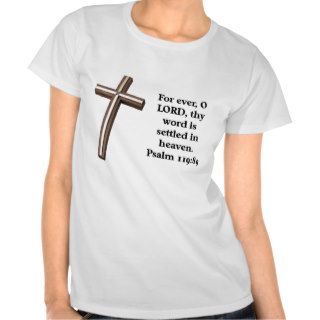 God's word is settled in Heaven T shirts