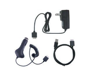 iShoppingdeals   Bundle for Sony Walkman NWZ E473 NWZ E474 NWZ E475 Car/Home Wall AC Charger and USB Data Charging Cable   Players & Accessories
