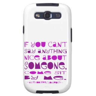 Can't Say Anything NIce Samsung Galaxy S3 Case