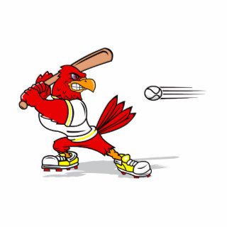 Cardinal Baseball Player Photo Cutouts