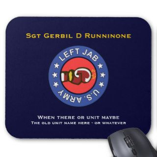 138th Avn Co   Left Jab 2 Mouse Pads