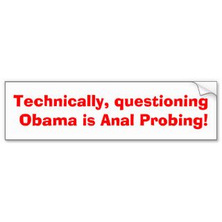Conservative Products Bumper Stickers