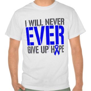 Huntington Disease I Will Never Ever Give Up Hope Tees