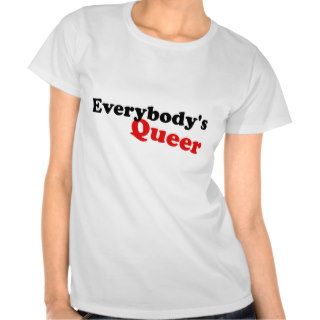 Everybody's Queer, Black T shirt