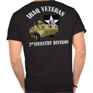 Iraq Vet 2nd ID Stryker T Shirts