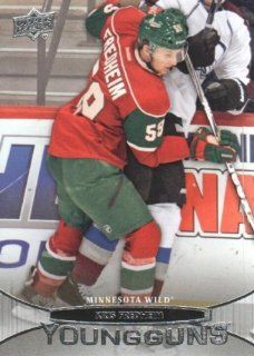 2011 12 Upper Deck Hockey #474 Kris Fredheim YG RC Minnesota Wild NHL Rookie Trading Card Sports Collectibles