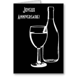 joyeux anniversaire / Happy Birthday French Cards