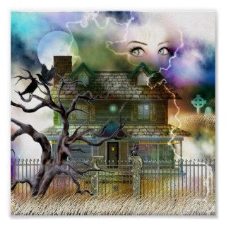 The Haunted Framed Print