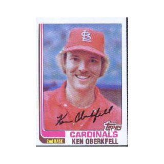 1982 Topps #474 Ken Oberkfell Sports Collectibles