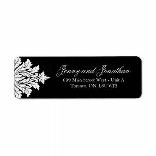 Stylish RSVP Address Labels