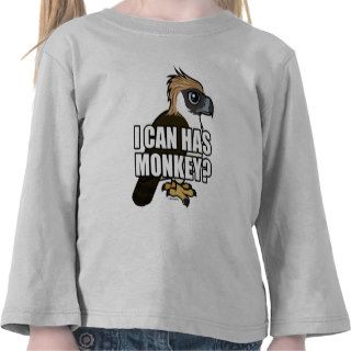 I Can Has Monkey? T Shirts