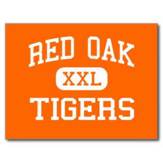 Red Oak   Tigers   Senior   Red Oak Iowa Postcard