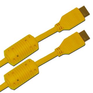 Yellow 10 foot HDMI Cable A/V Cables