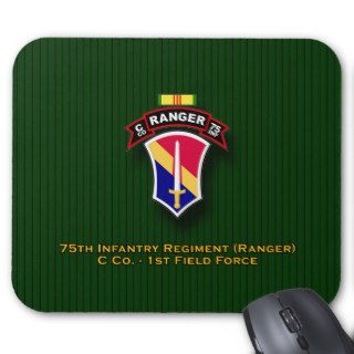 C Co, 75th Infantry   Ranger   1st FF   Vietnam Mousepads