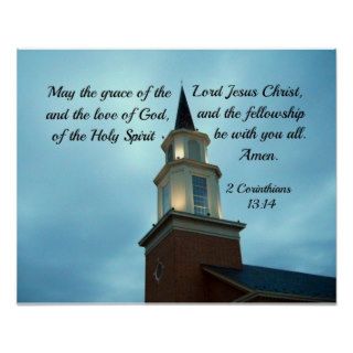 2 Cor. 1314 May the grace of the Lord JesusPosters
