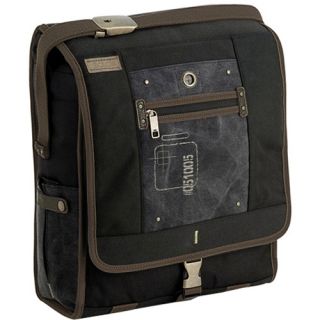 Solo PolyCanvas Vertical Messenger Bag Solo Carrying Cases